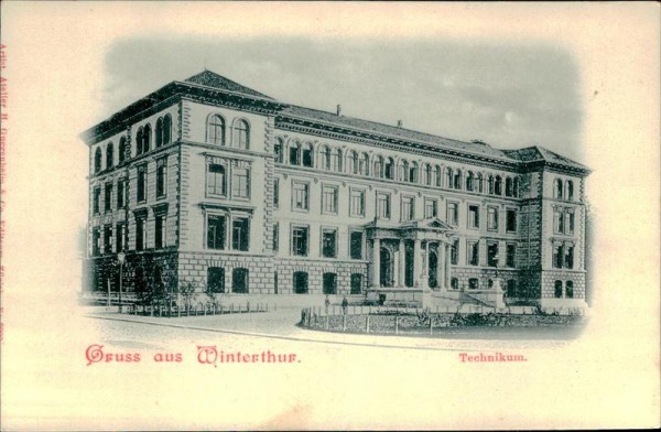 Gruss aus Winterthur Vorderseite