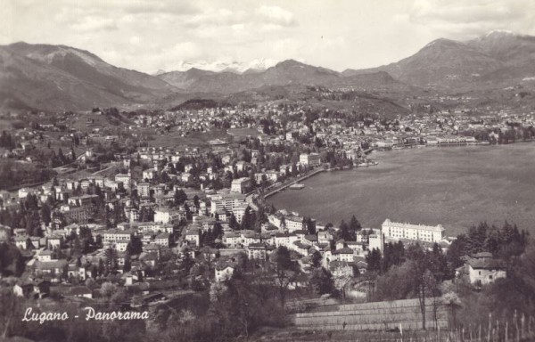 Panorama von Lugano