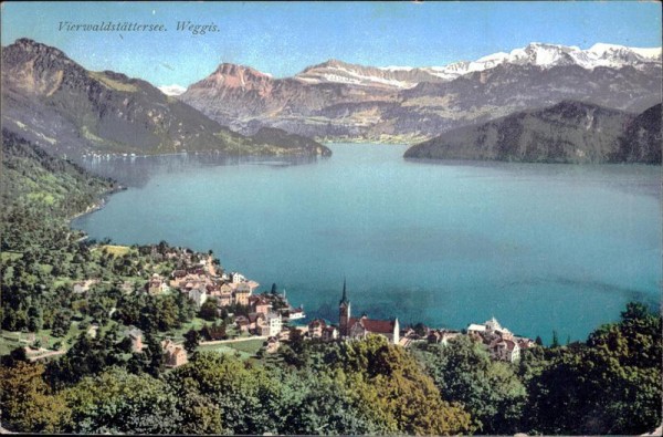 Vielwaldstättersee - Weggis Vorderseite