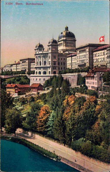 Bern, bundeshaus Vorderseite