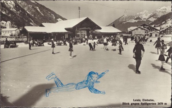 Eisbahn (Lenk) Vorderseite