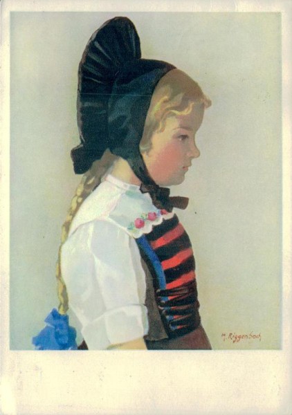 M.Riggenbach, Wehntaler Maiteli Vorderseite