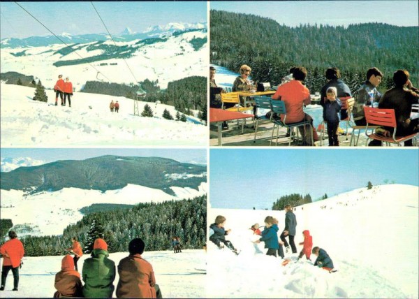 Oberägeri, Raten, Skigebiet Vorderseite