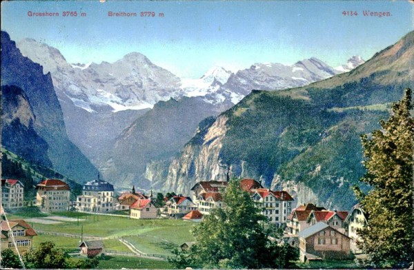 Wengen BE Vorderseite