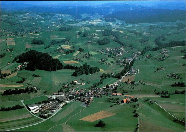 Wyssachen, Flugaufnahme Vorderseite