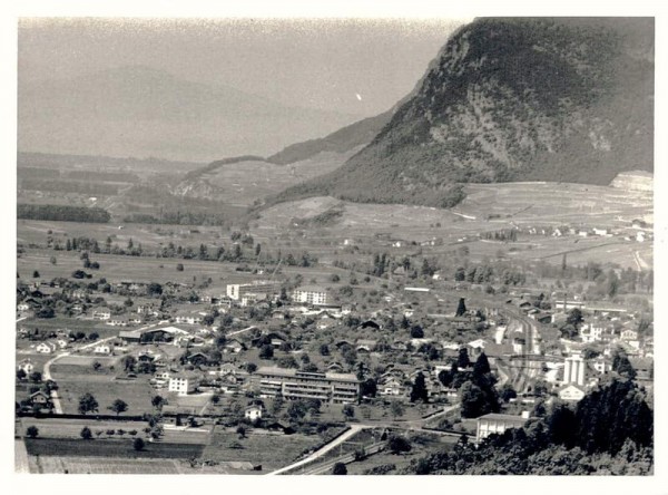 1860 Aigle VD, Hintergrund: Yvorne, Bois de Luan Vorderseite