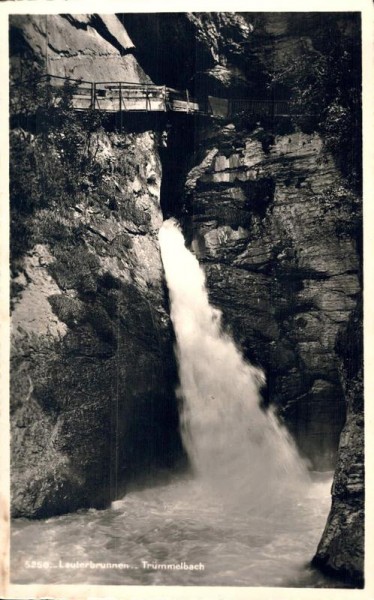 Lauterbrunnen - Trümmelbach Vorderseite