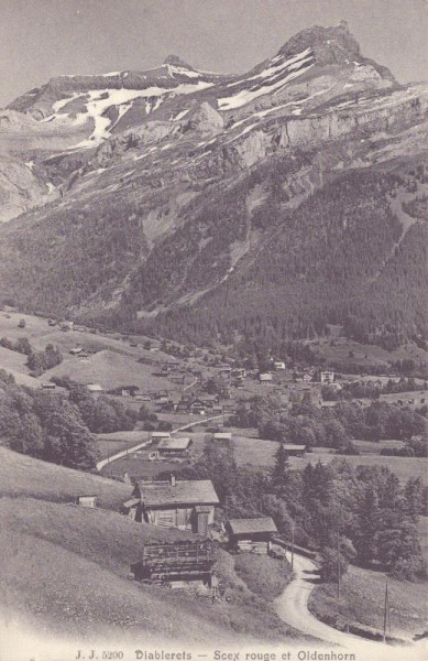 Diablerets - Scex rouge et Oldenhorn