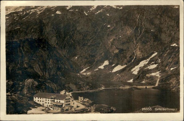Grimselpass Vorderseite
