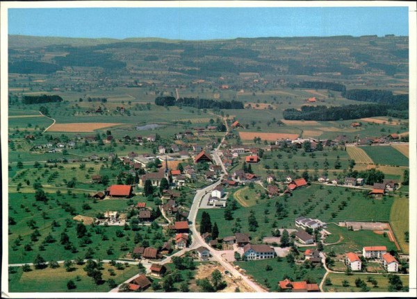 Ballwil, Flugaufnahme Vorderseite