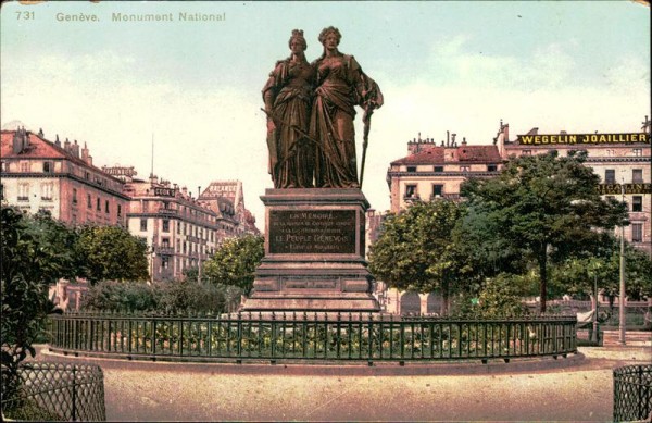 Genève. Monument National Vorderseite