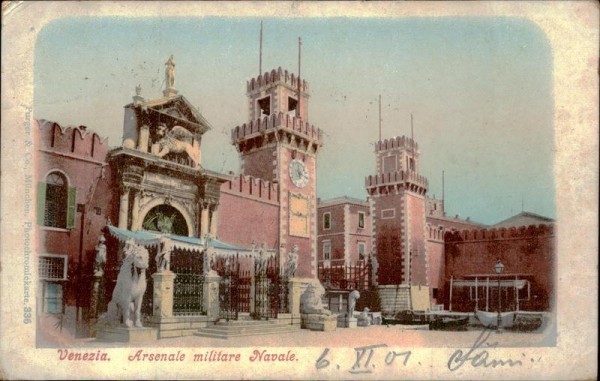 Venezia, Arsenale Vorderseite