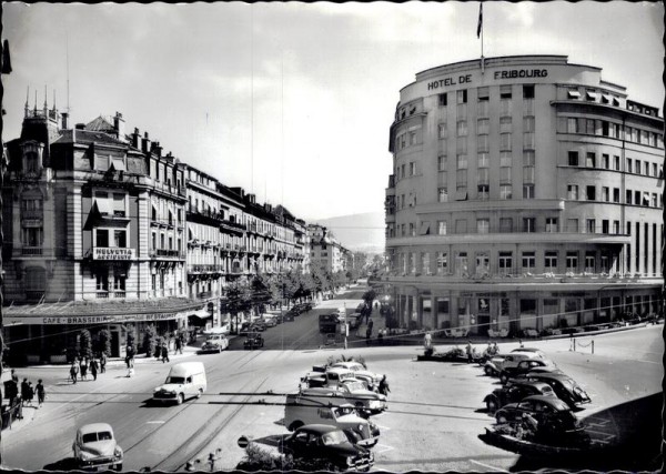 Fribourg - Boulevard de Pérolles Vorderseite