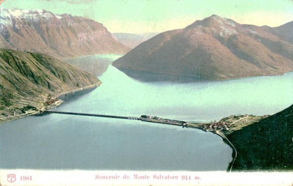 Souvenir du Monte Salvatore Vorderseite