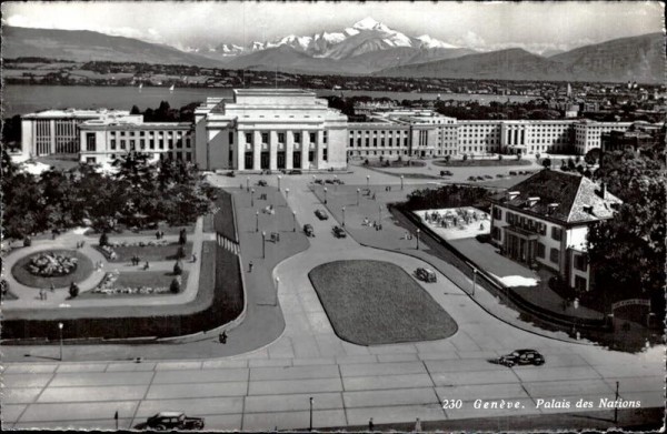 Genève - Palais des Nations Vorderseite