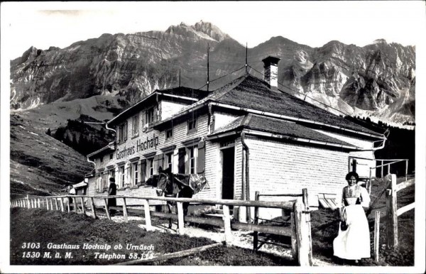 Gasthaus Hochalp ob Urnäsch Vorderseite