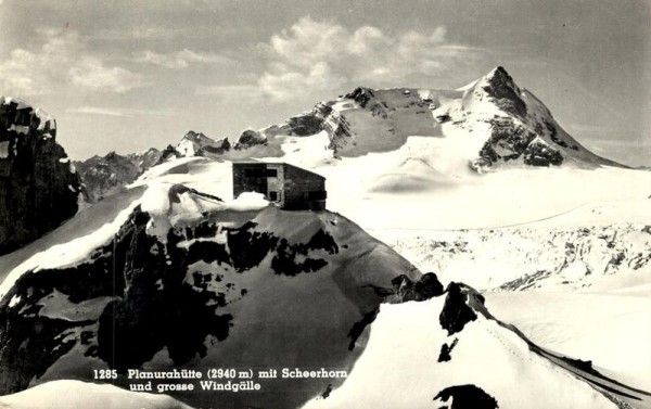 Planurahütte Vorderseite