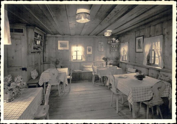 Arosa, Inner-Arosa, Ferienhaus EGGA Vorderseite