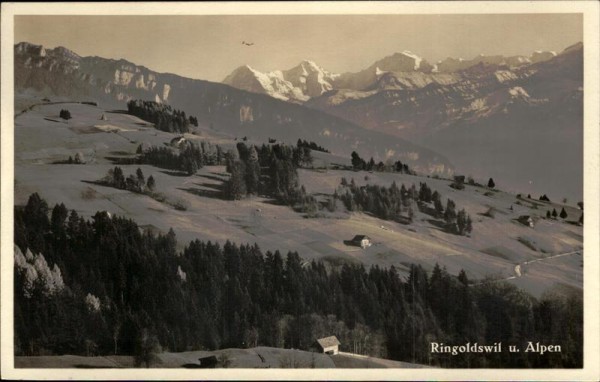Ringoldswil und Alpen Vorderseite
