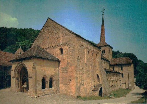 Romainmôtier. L'église romane Vorderseite