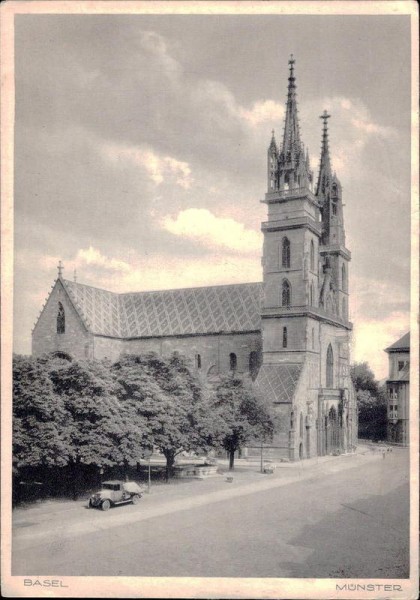 Basler Münster Vorderseite