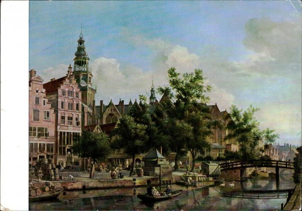 Ansicht der Stadt Amsterdam, Jan van der Heyde Vorderseite