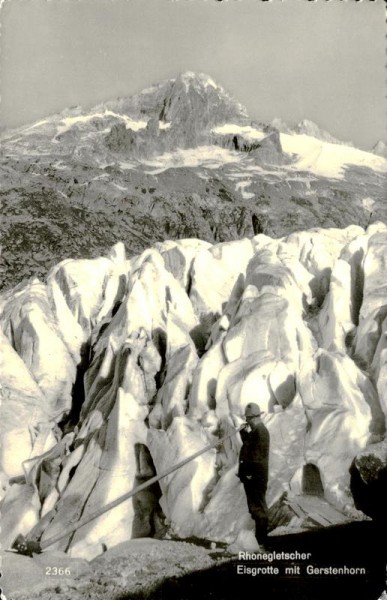 Rhonegletscher  Vorderseite