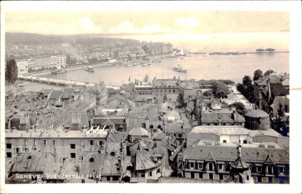 Stadt Genf Vorderseite
