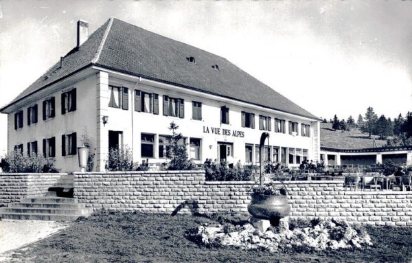 Hôtel de la vue des Alpes Vorderseite