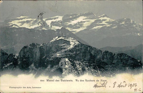 Rochers de Naye Vorderseite