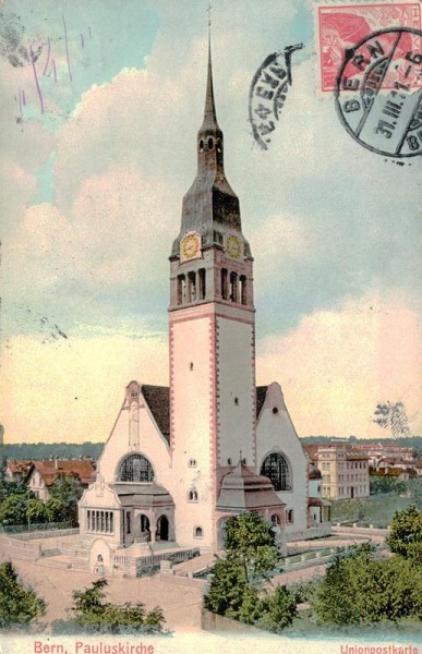 Bern, Pauluskirche Vorderseite