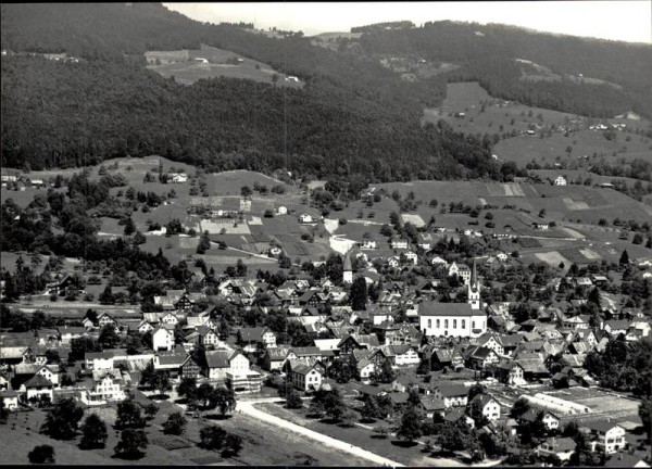 Marbach, Flugaufnahme Vorderseite