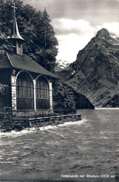 Tellskapelle mit Gitschen Vorderseite