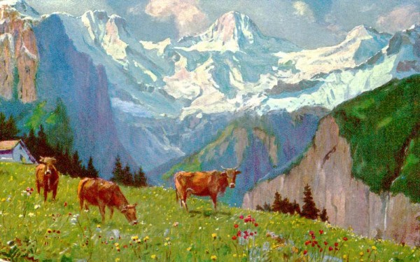 Paolo Kutscha, La Suisse, Wengneralp Vorderseite