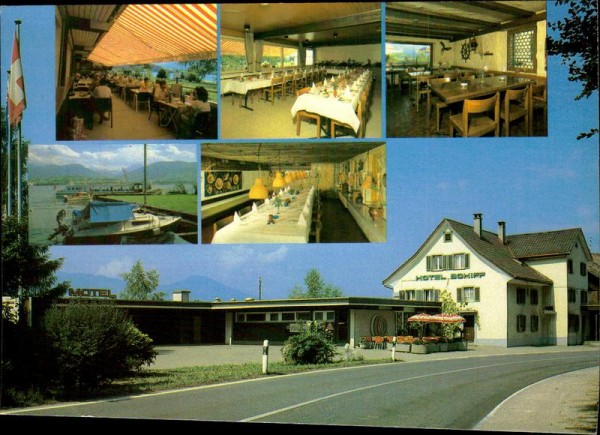 Hotel-Motel-Restaurant Schiff  Vorderseite