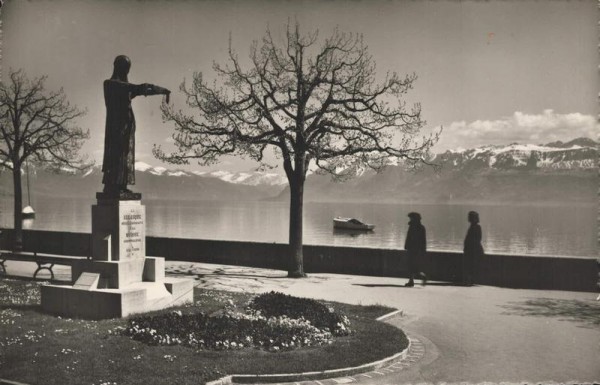 Ouchy-Lausanne. Le Monument de la Belgique Vorderseite