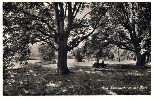 Bad Schinznachan der Aare. 1937 Vorderseite