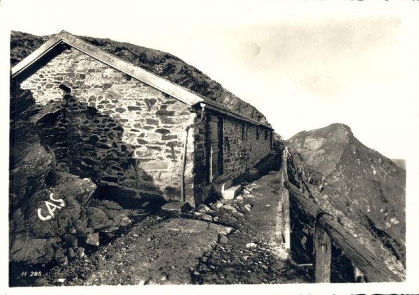 C.A.S. Sezione Ticino, Rifugio Motto Rontondo (Tamaro) Vorderseite