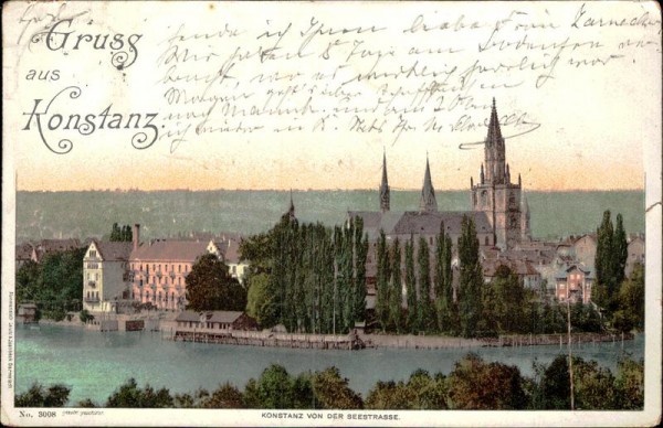 Gruss aus Konstanz Vorderseite