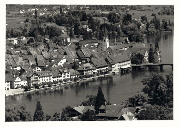 8260 Stein am Rhein, Ansicht Nordufer Vorderseite