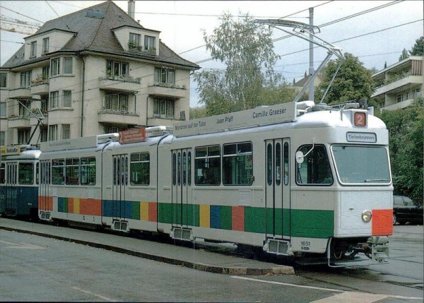 Kunst-Tram, Zürich Vorderseite