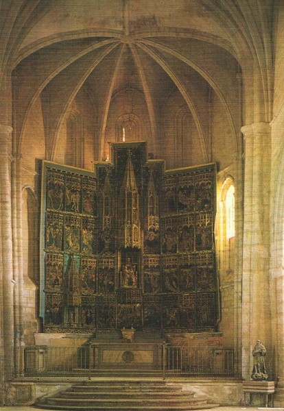 Fromista. Iglesia de Santa María. Altar Mayor Vorderseite