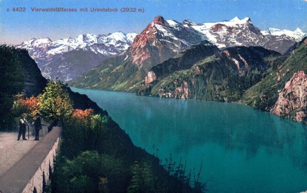 Vierwaldstättersee mit Urirothstock Vorderseite