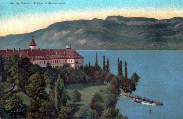 Aix les Bains L Abbaye d'Hautecombe Vorderseite
