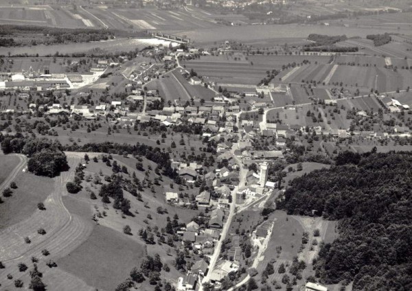 Leibstadt AG, Flugaufnahme Vorderseite