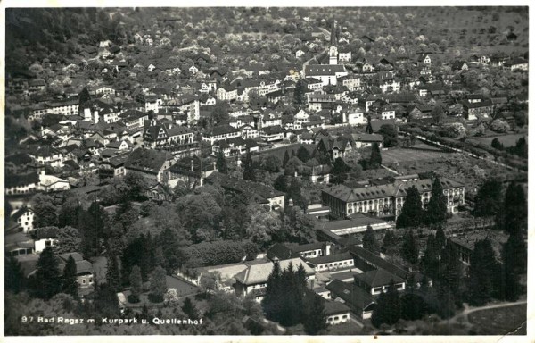 Bad Ragaz Vorderseite