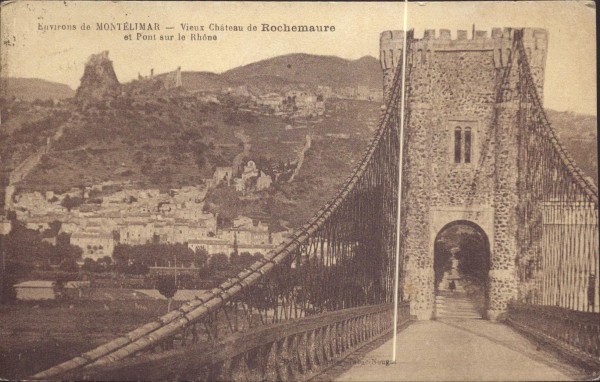 Vieux Château de Rochemaure Vorderseite