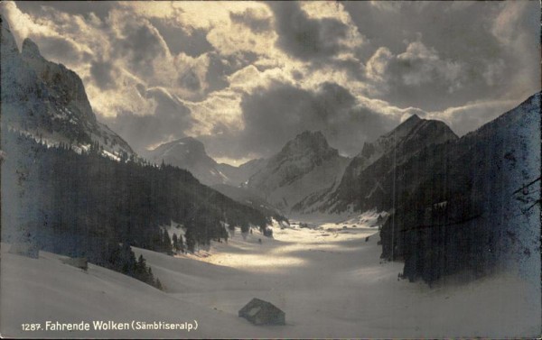 Fahrende Wolken, Sämbtiseralp Vorderseite