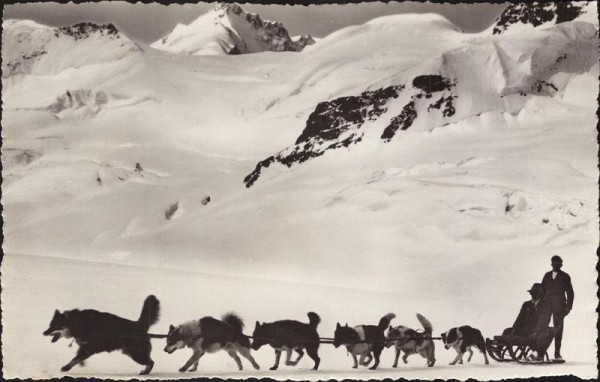 Jungfraujoch (3466 m) Vorderseite