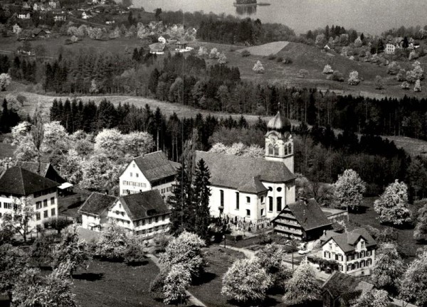 Feusisberg SZ - Flugaufnahmen Vorderseite